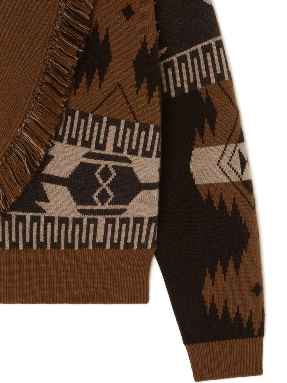Cheap patterned-jacquard Women cardigan Alanui 0726